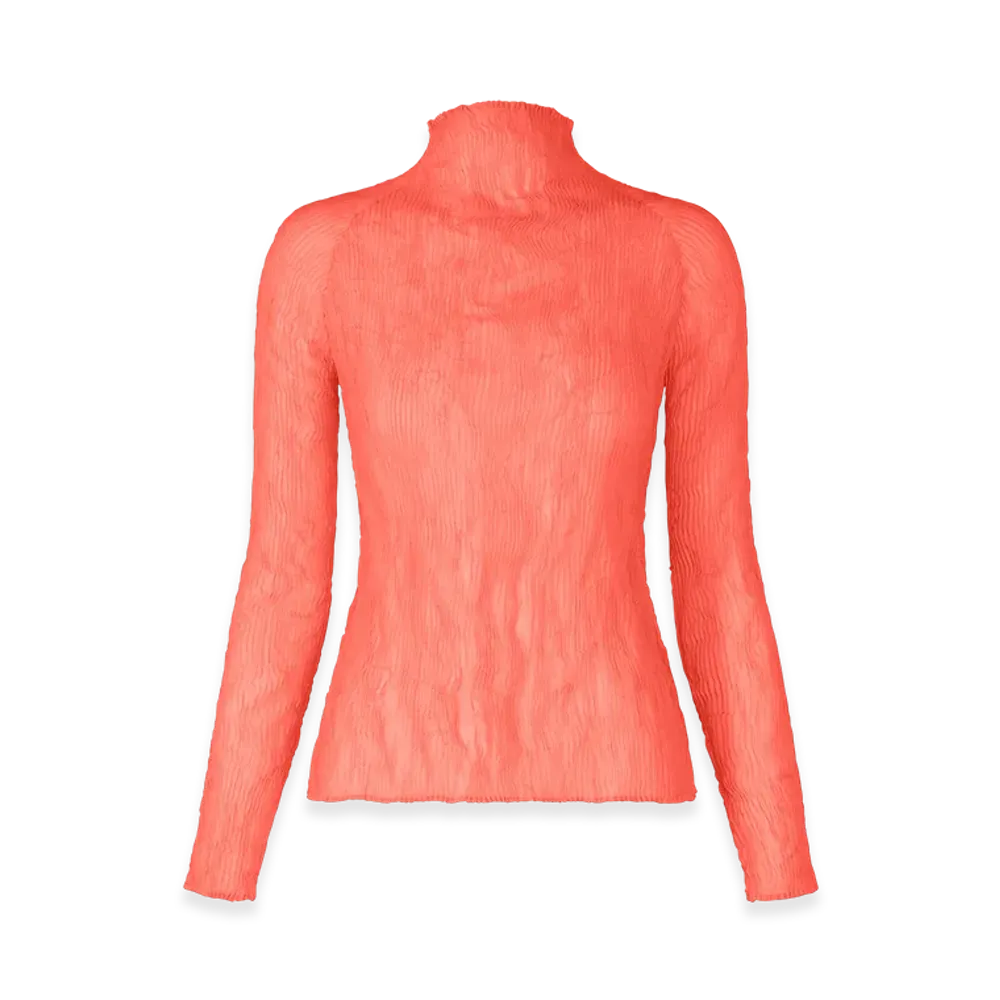 ISSEY MIYAKE Chiffon Twist 1 "Coral"