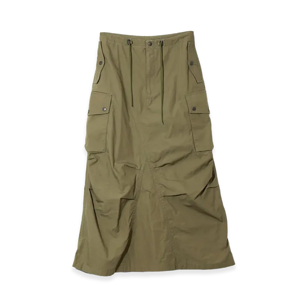 NEEDLES Field Skirt - Cotton Ripstop "Olive"