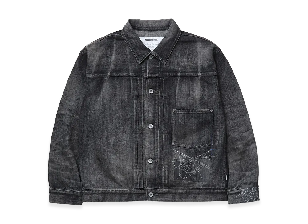 NEIGHBORHOOD Savage Denim Type-1 Jacket "Black"