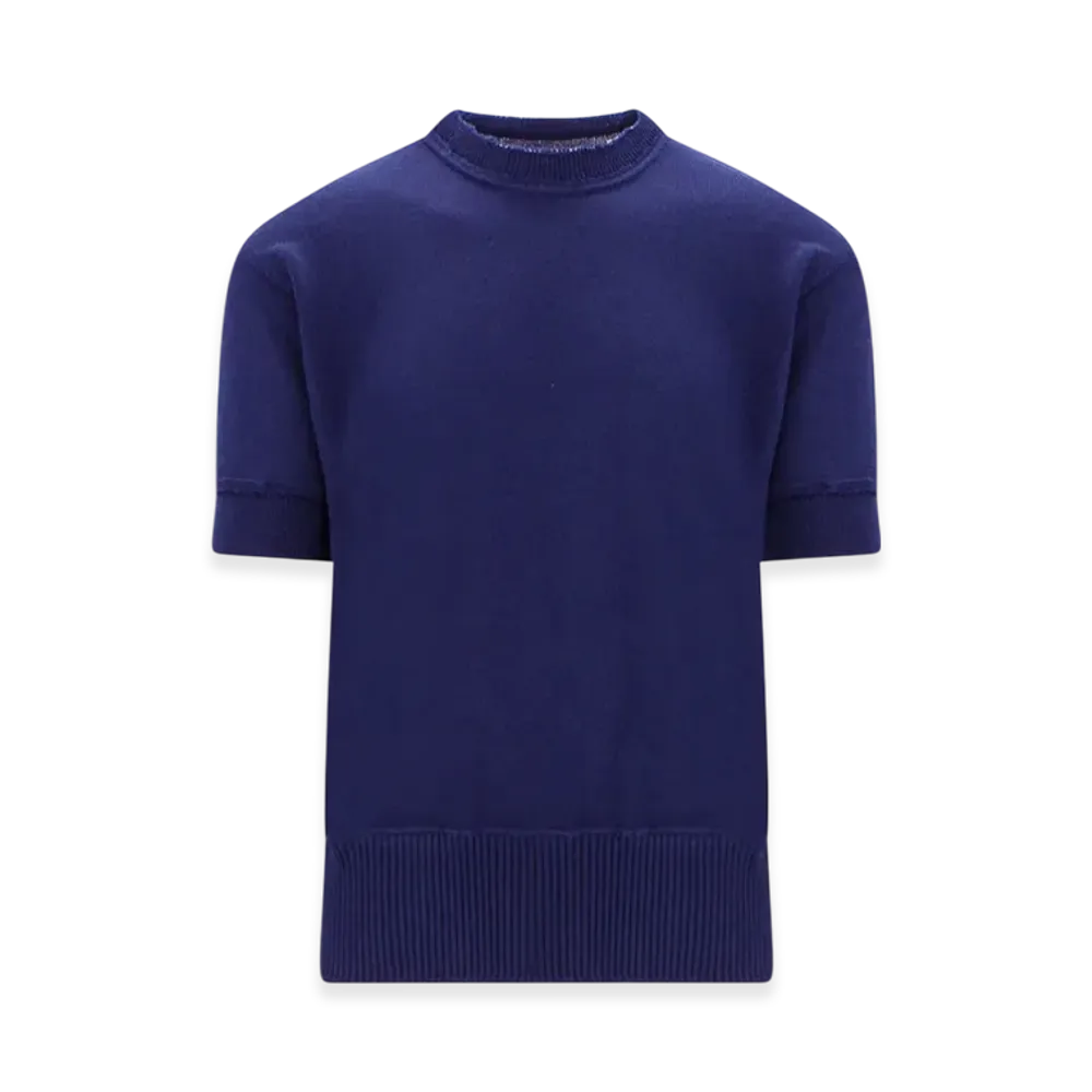 Maison Margiela Potato Sack Knit Top "Cobalt Blue"