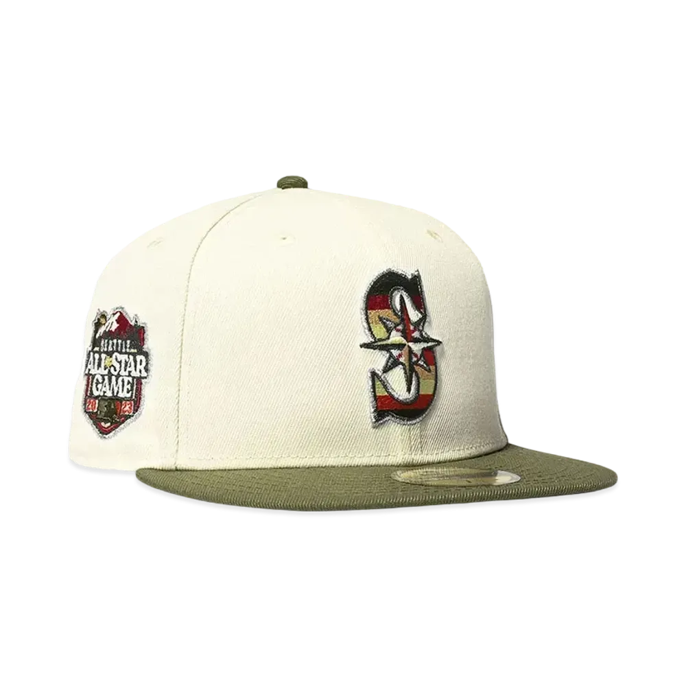 NEW ERA MARINERS 2023 ALL STAR GAME 59FIFTY "CHROME x NEW OLIVE"