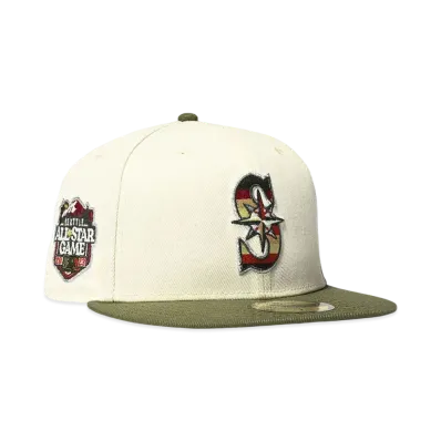 NEW ERA MARINERS 2023 ALL STAR GAME 59FIFTY "CHROME x NEW OLIVE"