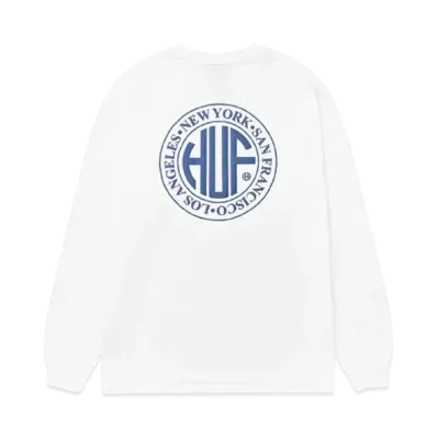 HUF Regional LS Tee "White"