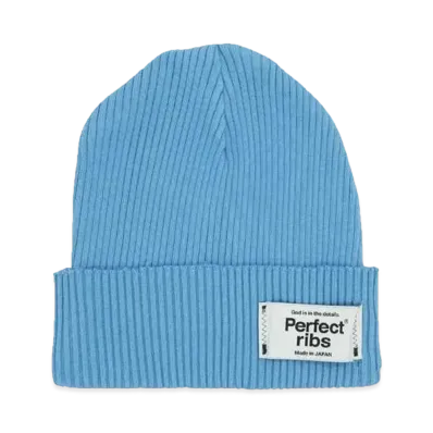 Perfect ribs Rib Beanie Cap "Sax"