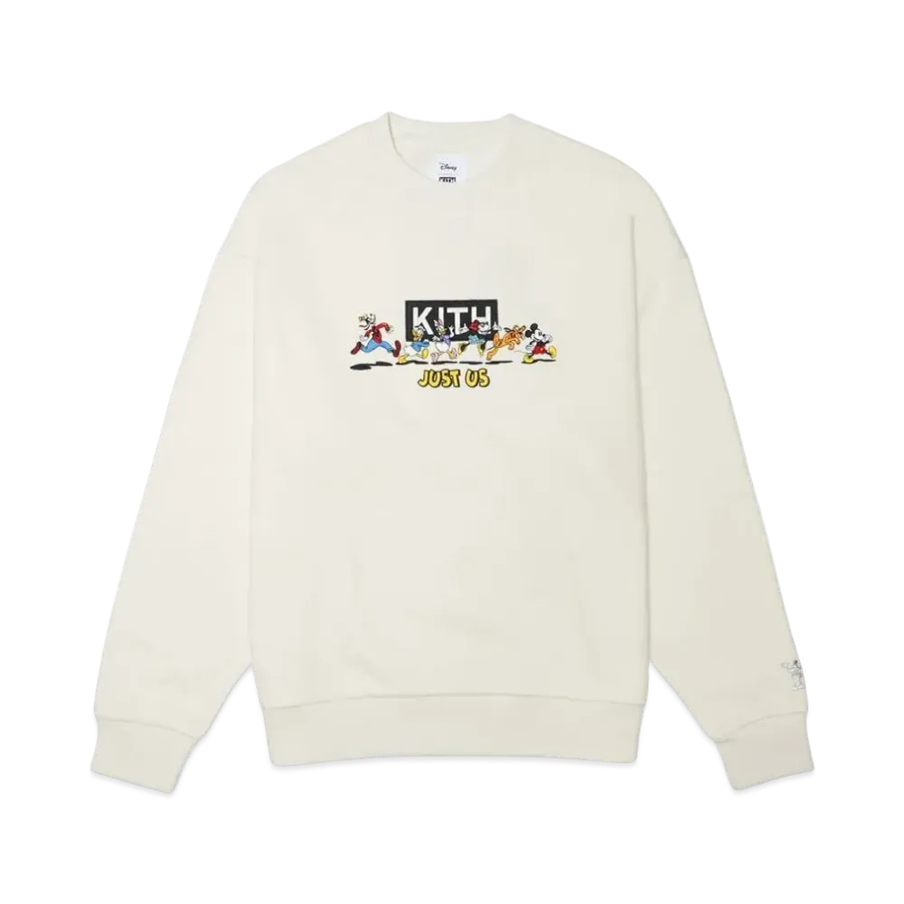Kith x Disney Mickey & Friends Family Crewneck "Sandrift"