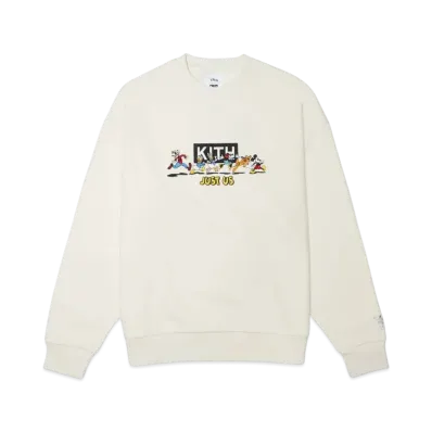 Kith x Disney Mickey & Friends Family Crewneck "Sandrift"