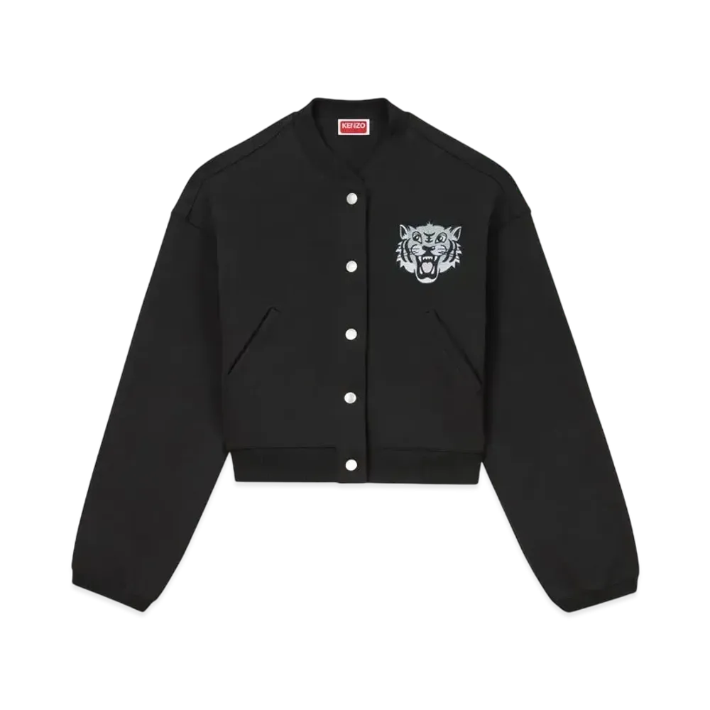 KENZO 'Happy Tiger' Teddy Jacket "Black"