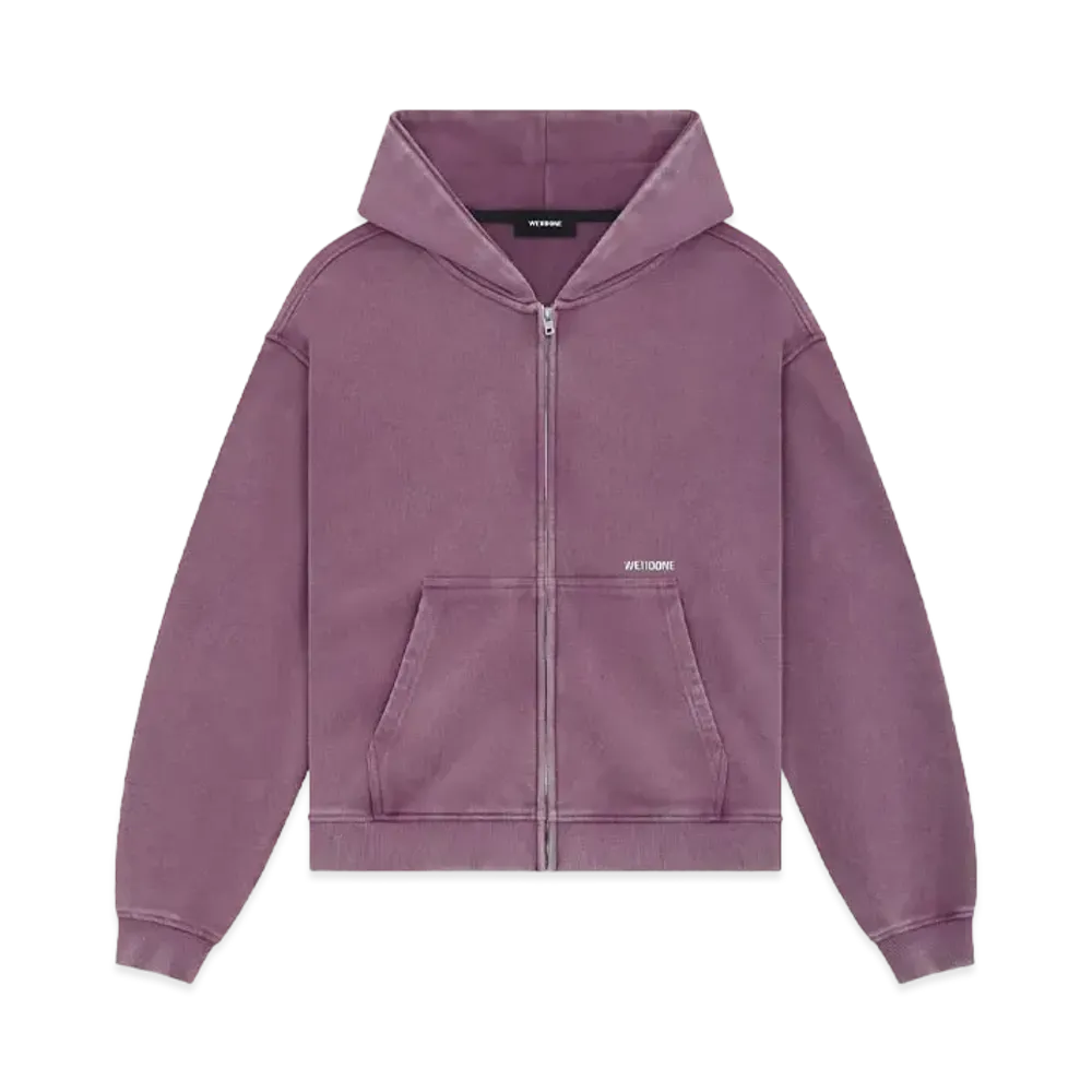 WE11DONE Tail Zip-up Hoodie "Pink"