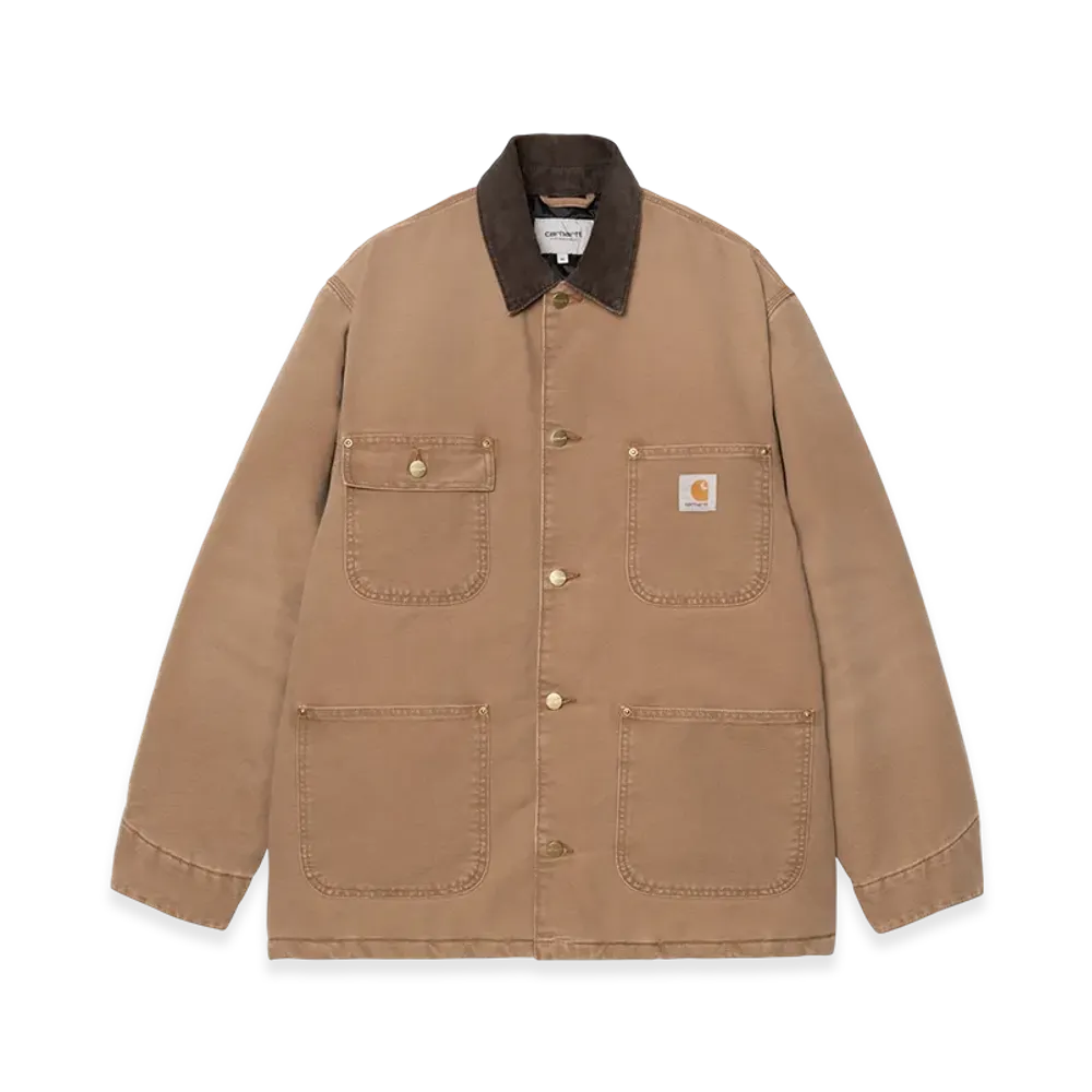 Carhartt WIP OG Chore Coat "Hamilton Brown/Tobacco(Stone Canvas)"