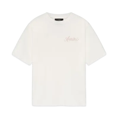 AMIRI Box Script Tee "Malibu Peach"