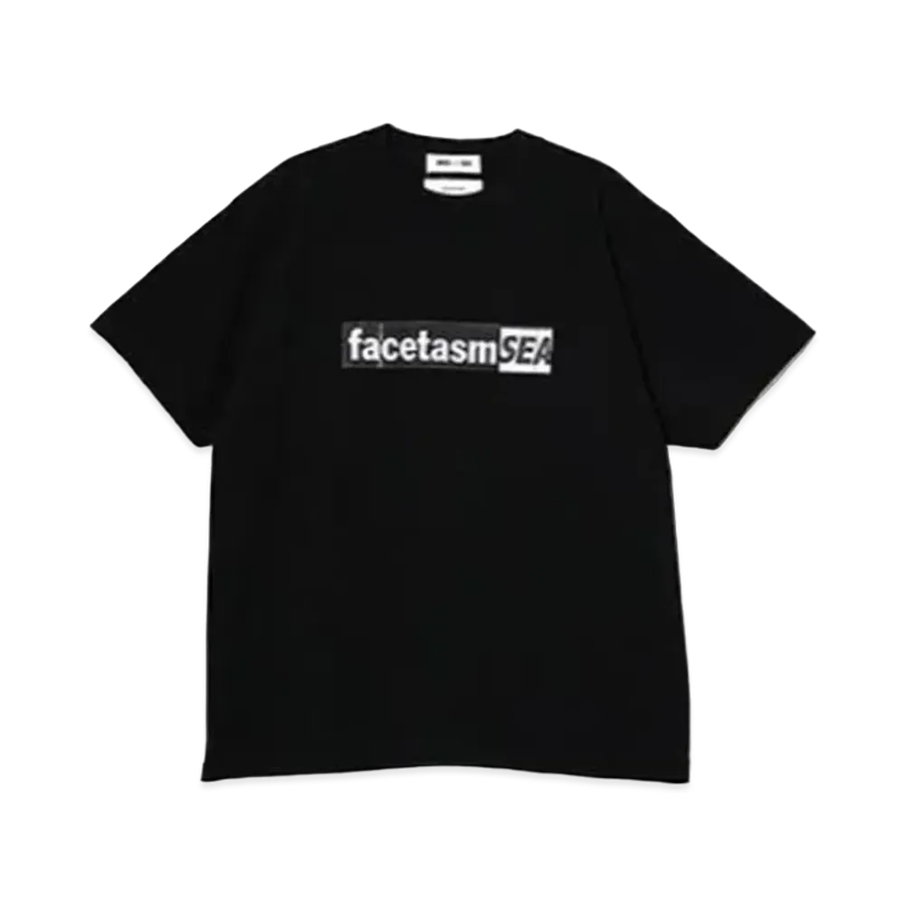 WIND AND SEA x FACETASM Tee "Black"