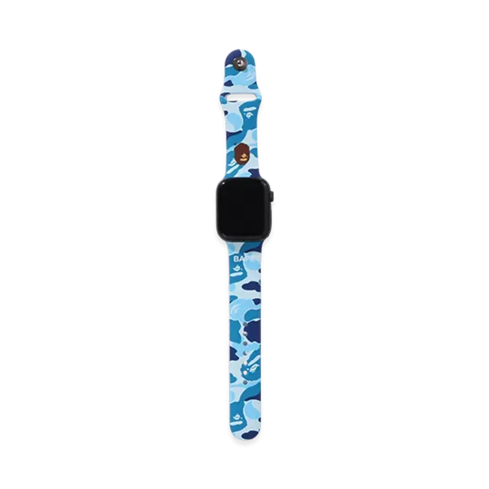 A BATHING APE Watch Band M Mobil "Blue"