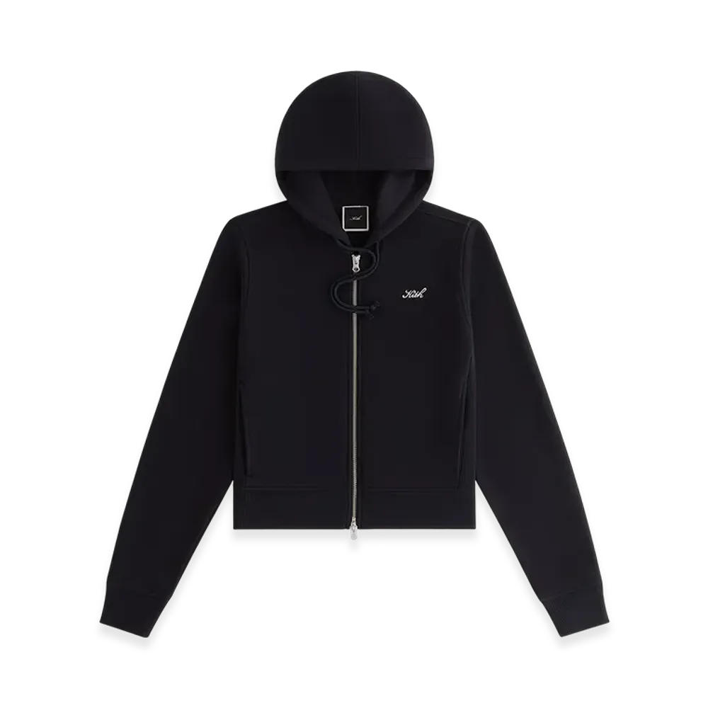 Kith Women Tye Zip Hoodie "Black"