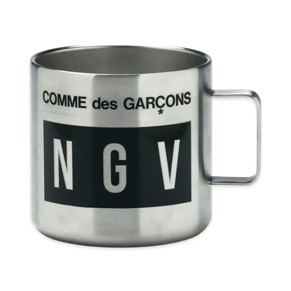 COMME des GARCONS x NGV Mug "Silver"