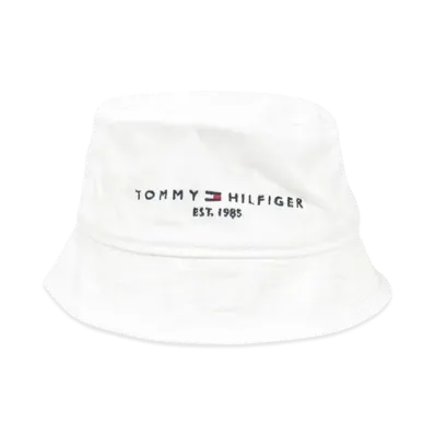 TOMMY HILFIGER Established Bucket Hat "White"