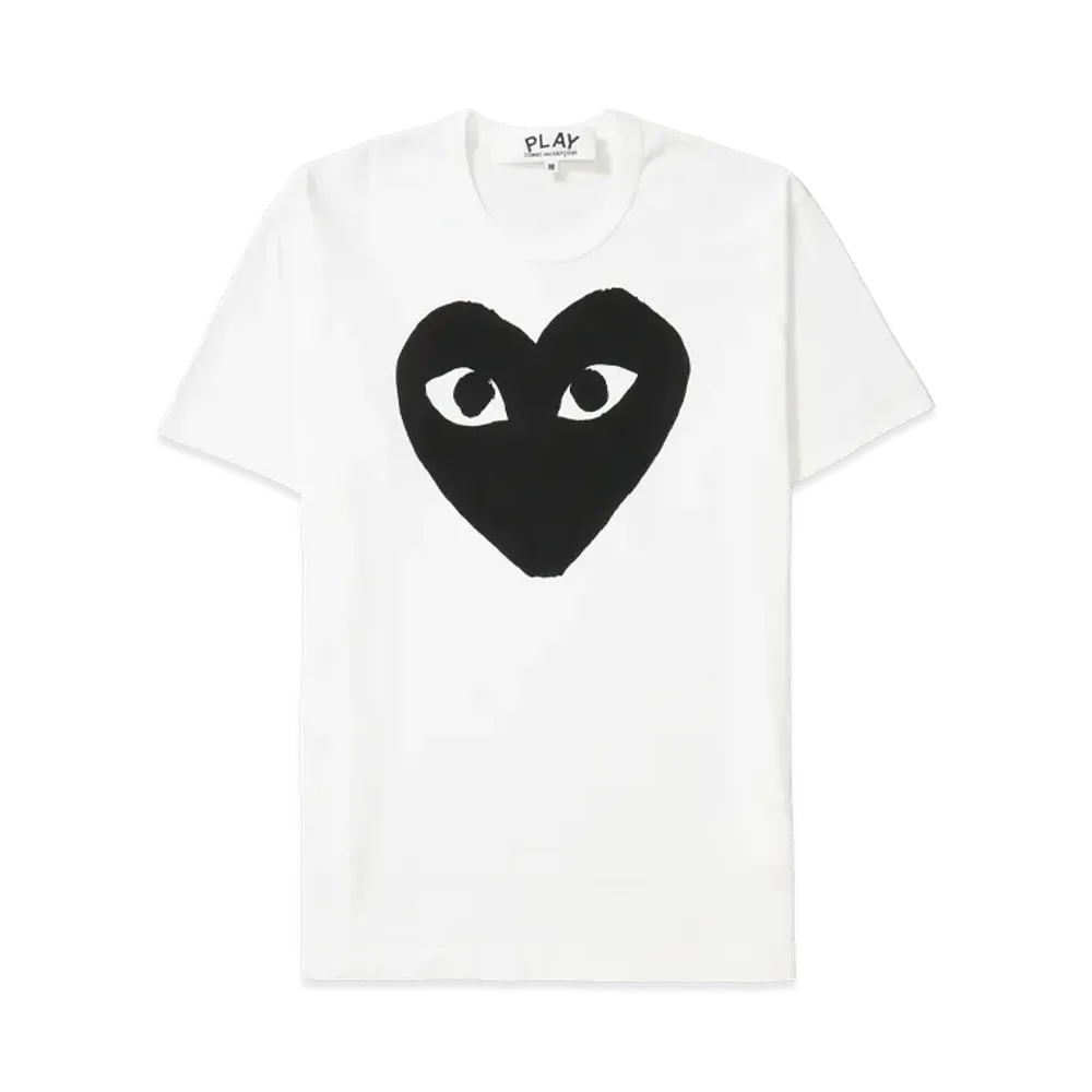 PLAY COMME des GARCONS AX-T070-051 "White"