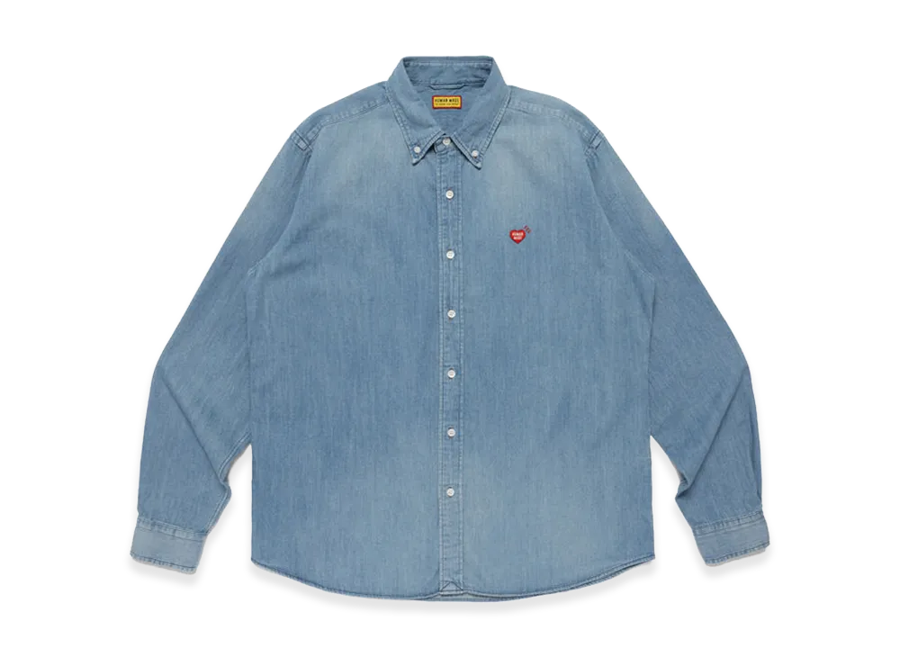 HUMAN MADE Denim BD Shirt "Indigo"
