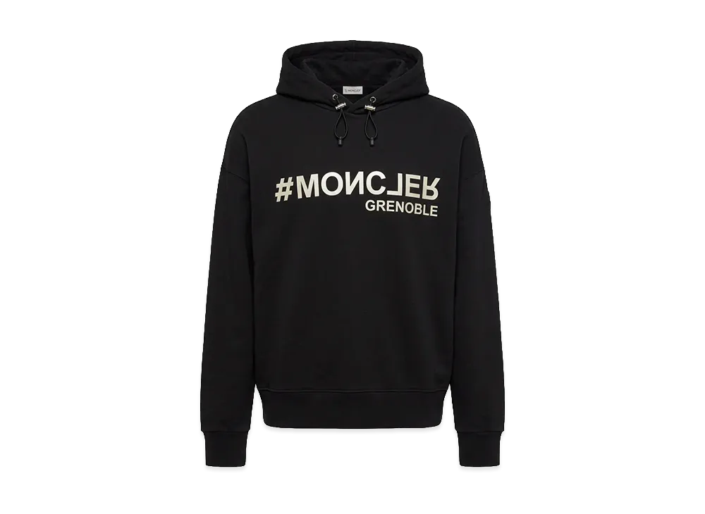 MONCLER Grenoble Classic Hoodie "Black/White"