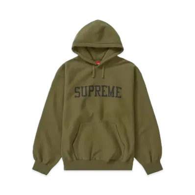 Supreme Varsity Hooded Sweatshirt "Dark Olive"
