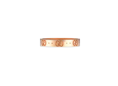 GUCCI Rose Gold Icon Ring "Pink"