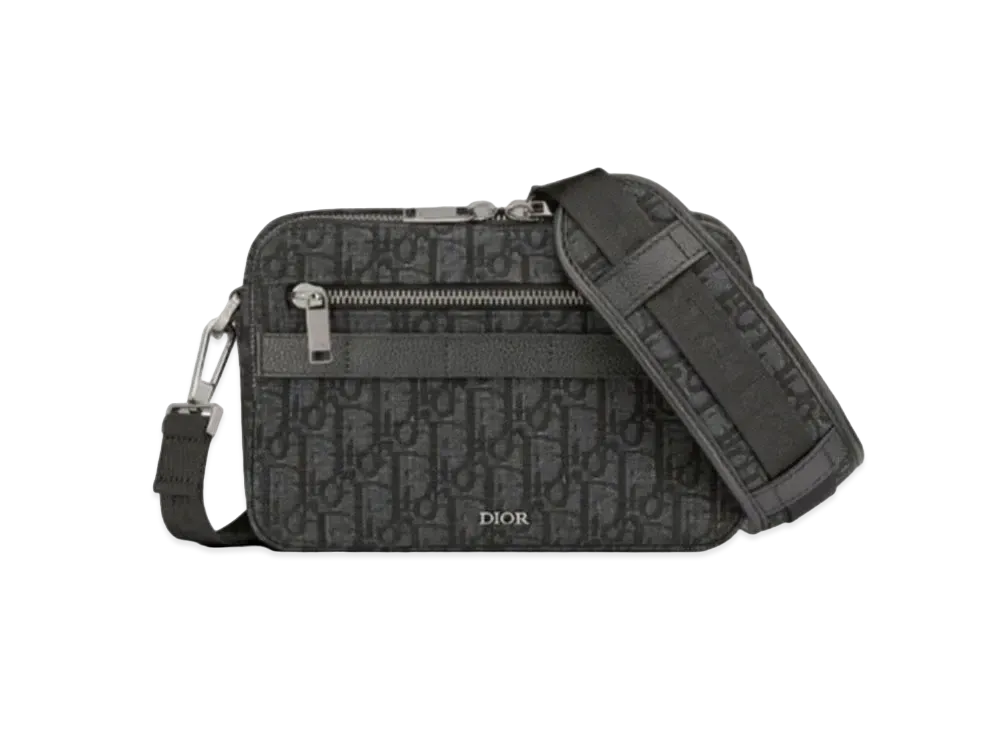 Dior Safari Messenger Bag Dior Oblique Jacquard "Black"