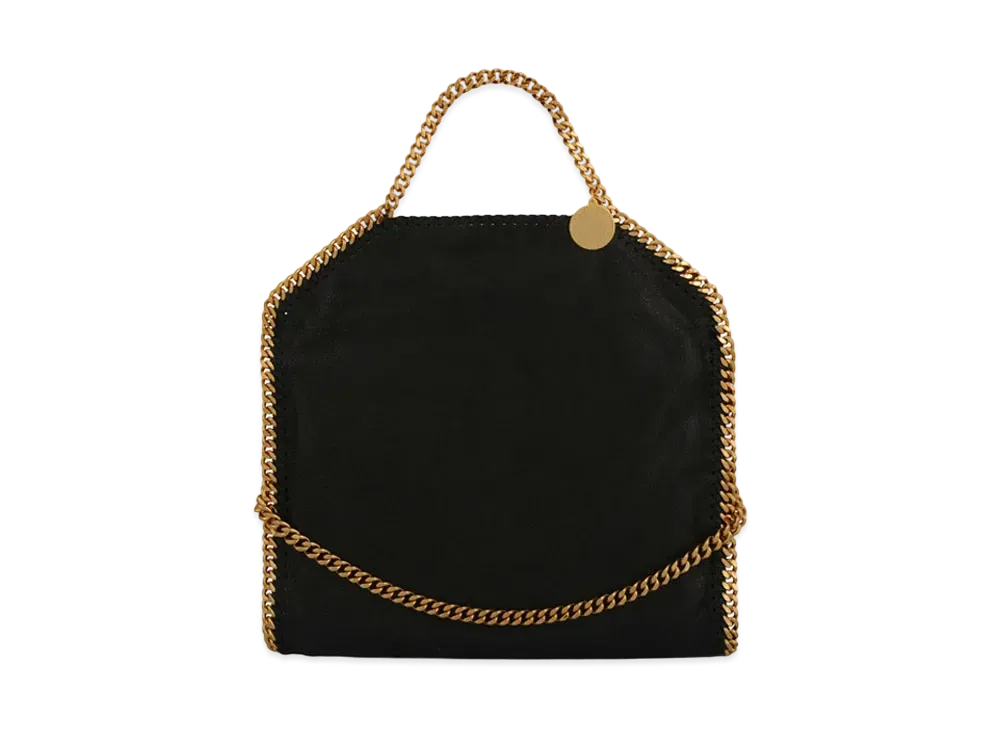Stella McCartney Falabella Fold-Over Tote "Black"