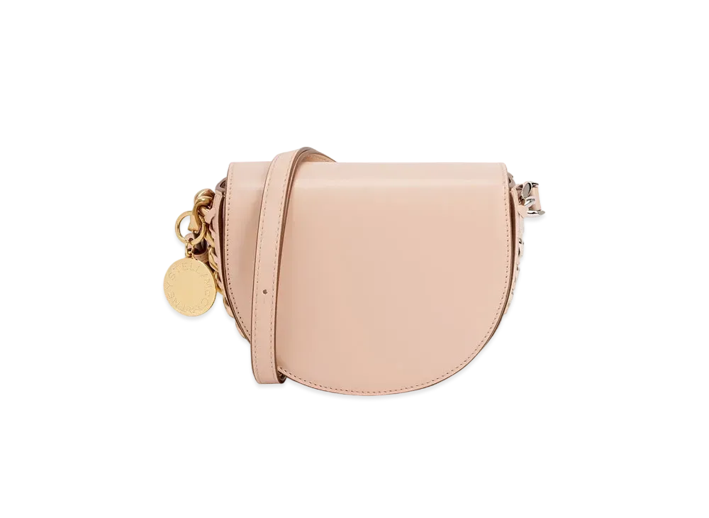 STELLA McCARTNEY Flame Small Flap Shoulder Bag "Bamboo"