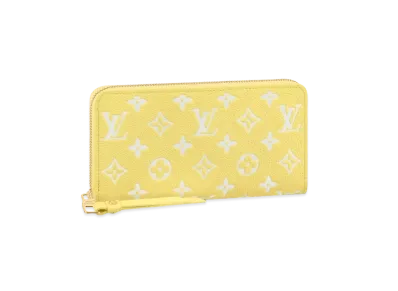 Louis Vuitton Zippy Wallet Monogram Empreinte "Yellow"