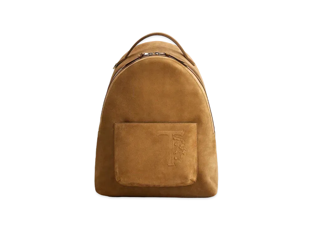 TOD'S Suede Backpack Medium "Brown"
