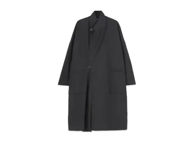 Yohji Yamamoto Y's COTTON NYLON DYED TUSSORE ZIP JACKET "Black"