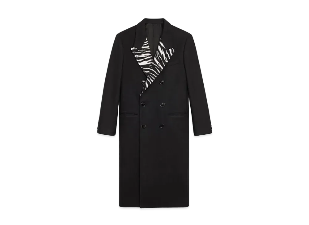 CELINE Long Overcoat "Black"