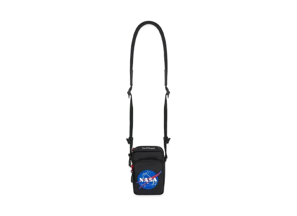 BALENCIAGA Space Phone Holder "Black"