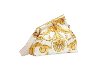 FENDI x Versace Fendace White Printed Silk Bag "White"