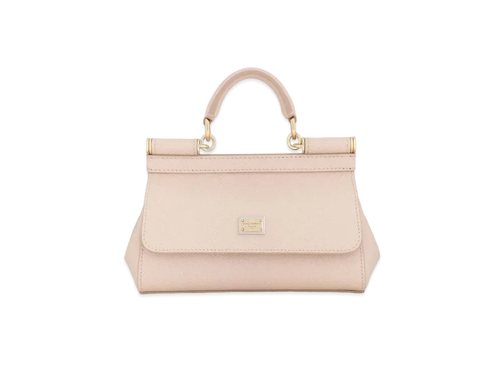 Dolce&Gabbana Sicily Bag Small Dauphine Calfskin "Pink"