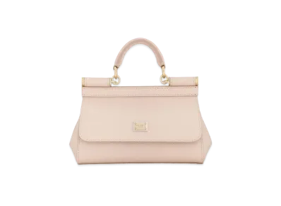 Dolce&Gabbana Sicily Bag Small Dauphine Calfskin "Pink"