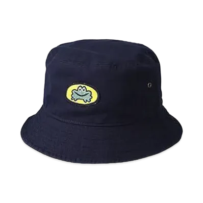 WIND AND SEA x PaRappa the Rapper (Frog) Bucket Hat "Navy"