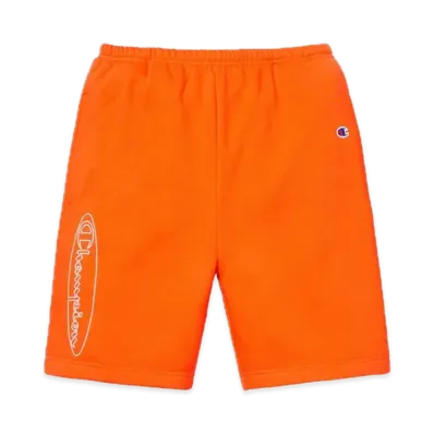 Supreme x Champion Outline Sweatshort "Orange"