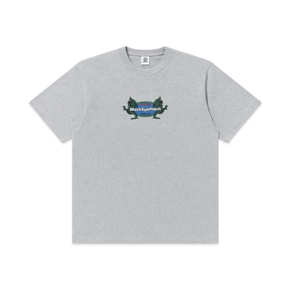 BlackEyePatch Guardian Oval Logo Tee "Heather Gray"