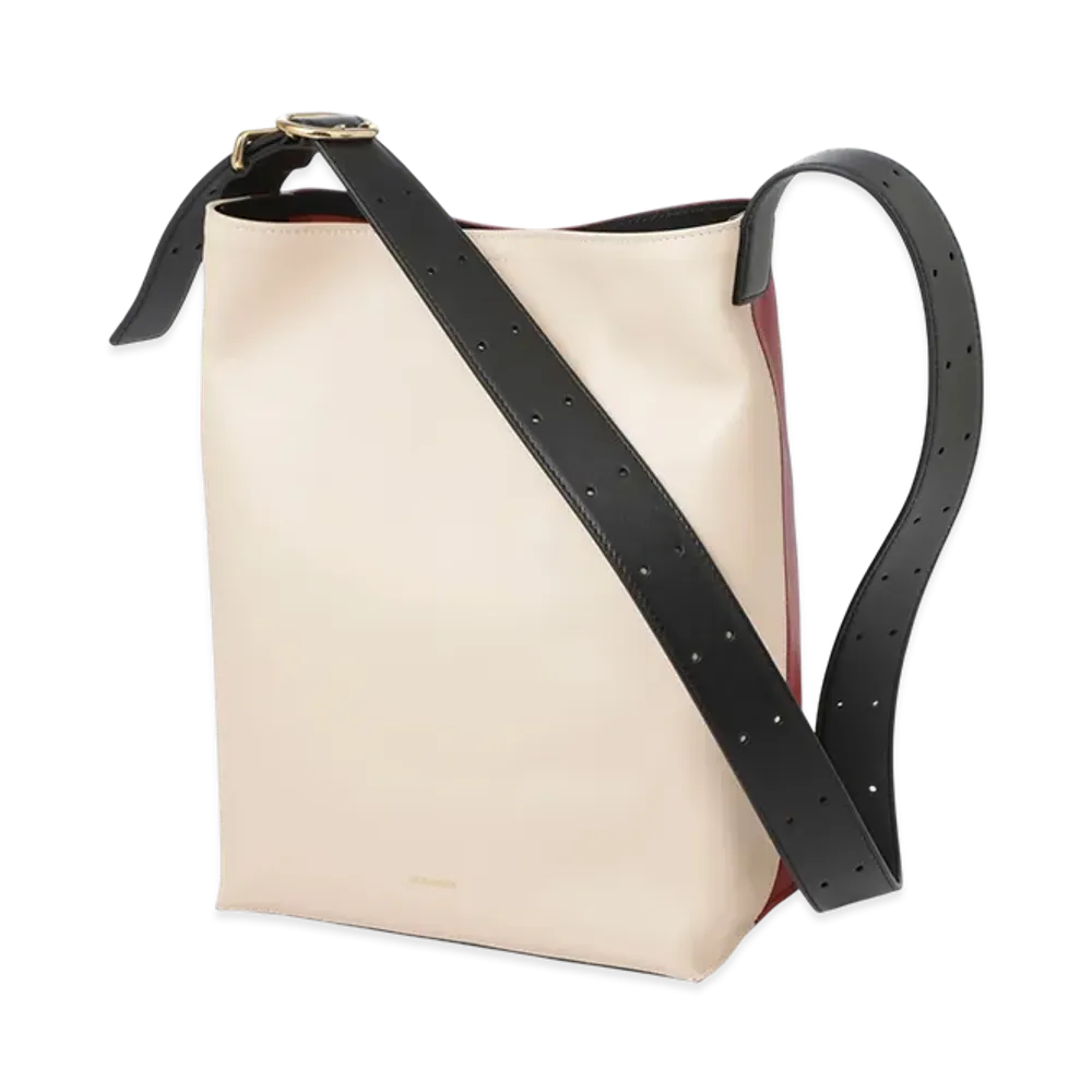 Jil Sander Cannolo Tote "Bone"