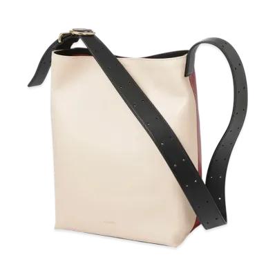 Jil Sander Cannolo Tote "Bone"