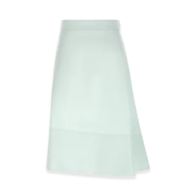 Jil Sander Women's Asymmetrical Skirt "Light Blue"