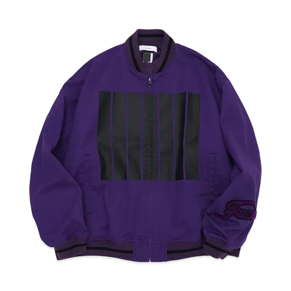 FACETASM x Dickies 7Bar Stadium Jacket "Purple"