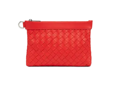 Bottega Veneta Classic Intrecciato "Tomato"