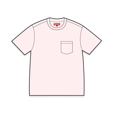 Supreme S/S Pocket Tee "Pink" (26SS)
