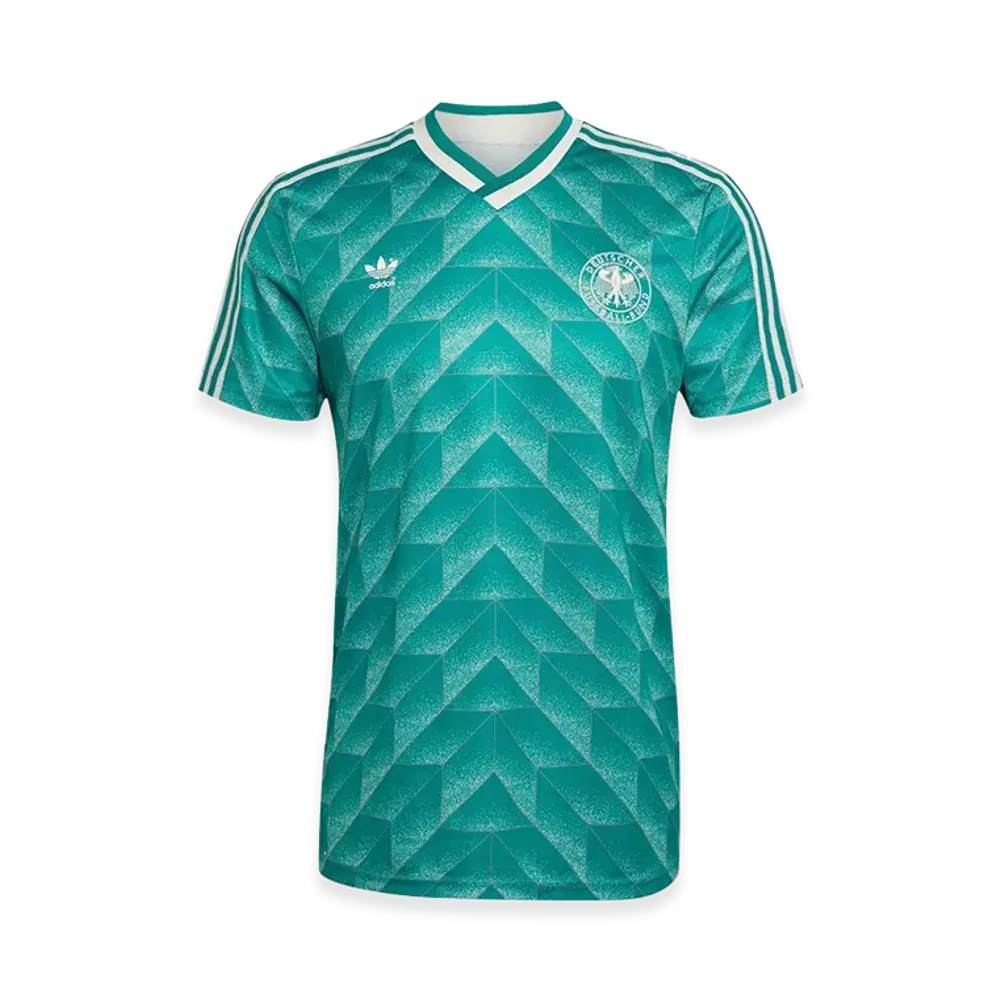 adidas Germany 1990 Away Jersey "Green"