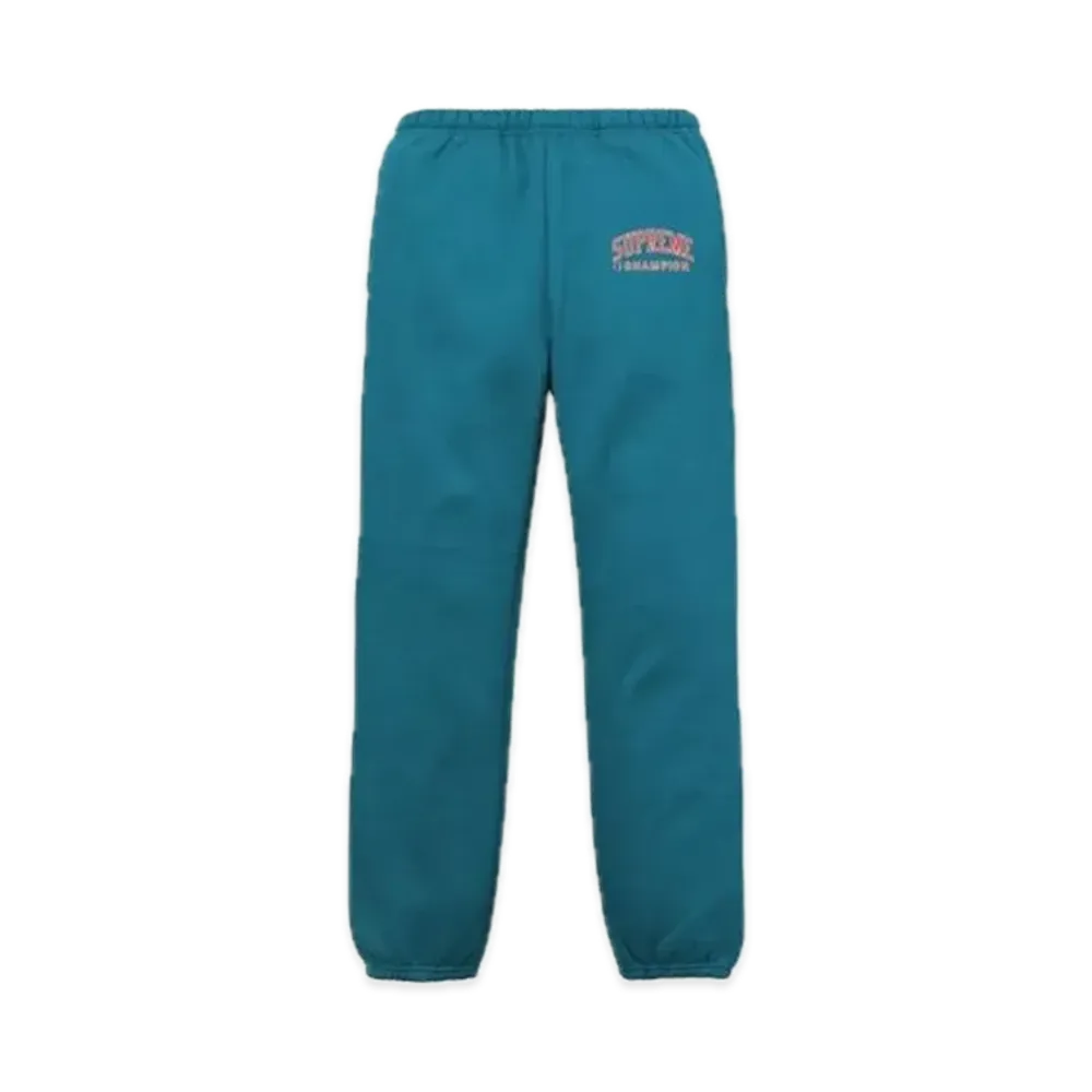 Supreme x Champion Sweatpant "Teal"