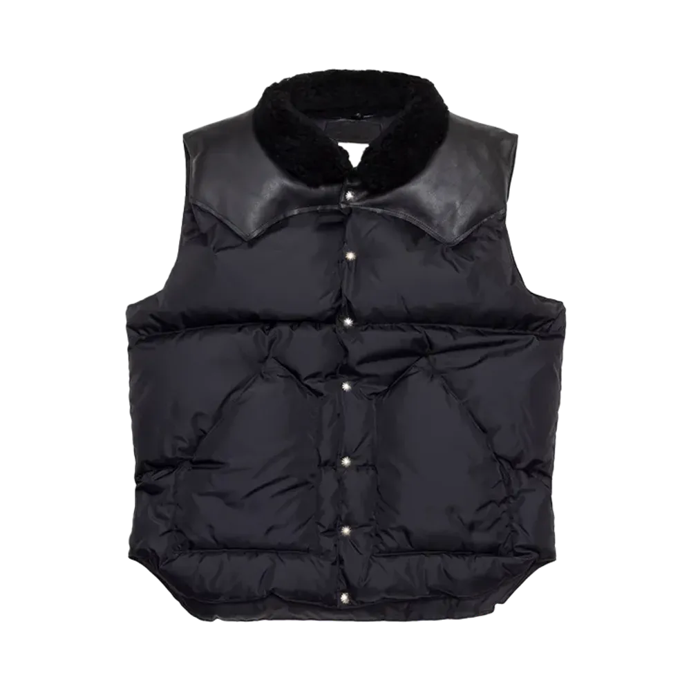 Subculture x Rocky Mountain Featherbed Christy Vest "Silver Snap Limited Edition/Black"