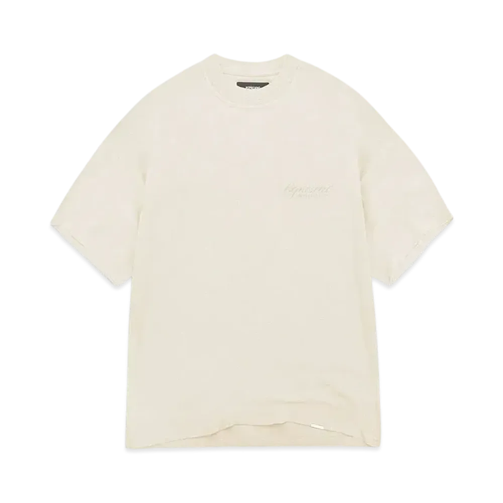 REPRESENT x Ounass Owners Club Script T-Shirt "Island Fossil"