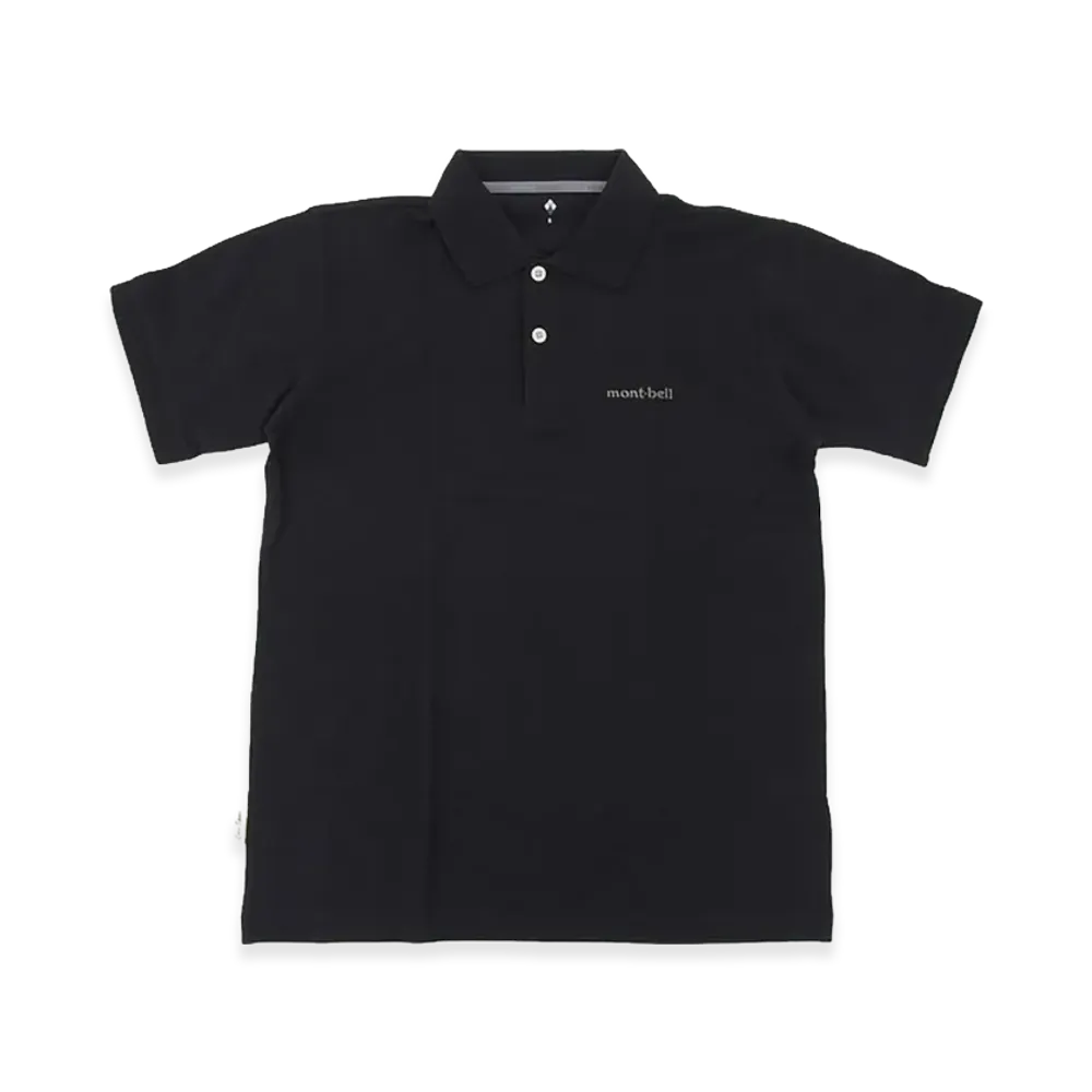 mont-bell Polo Shirt "Black"