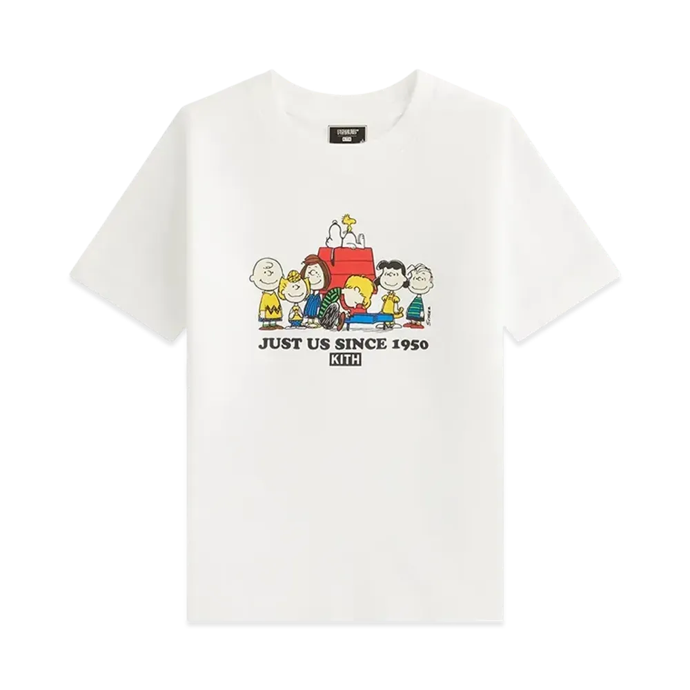 Kith Kids for Peanuts Just Us Since 1950 Tee "White"